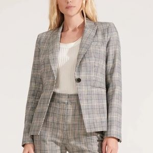 Veronica Beard Gia plaid Dickey jacket